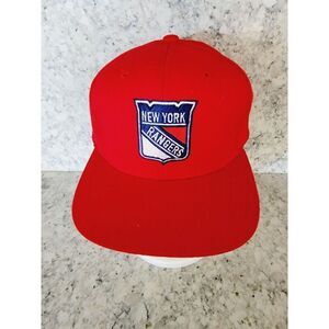 Mitchell & Ness NY Rangers Baseball Hat Cap‎ Vintage Hockey Men's